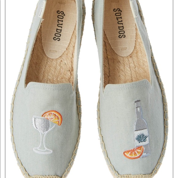 pale blue espadrilles